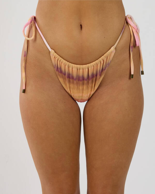 Billabong Sunset Dreamin Bells Tie Side Bikini Bottom for Womens