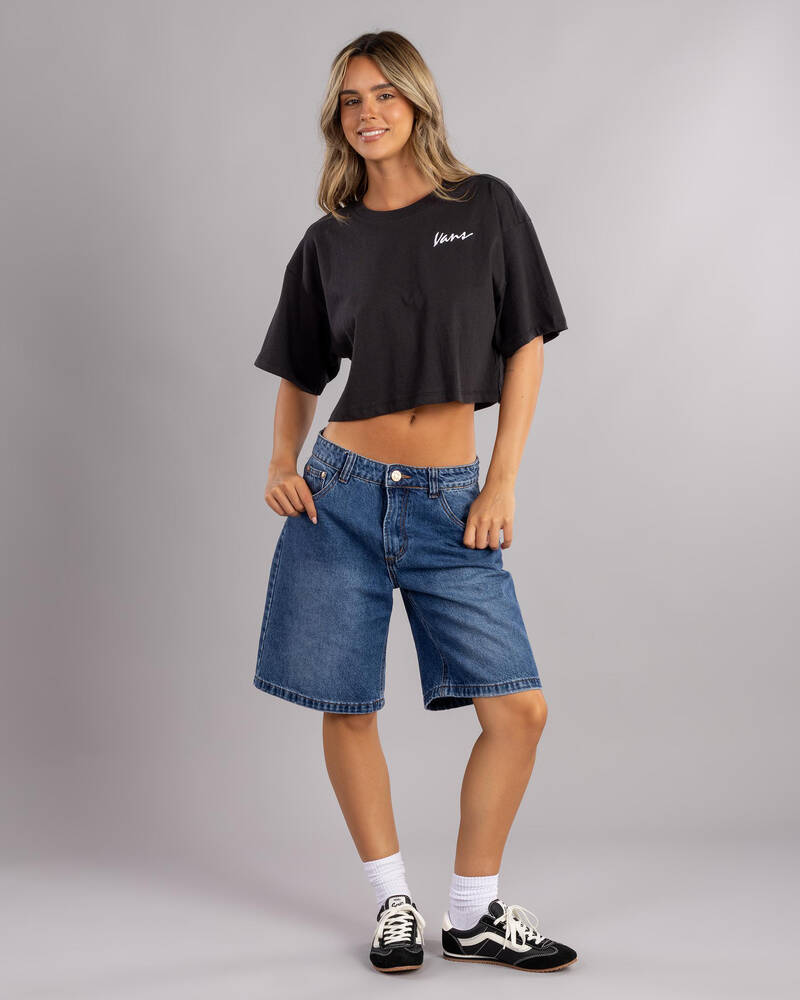 Vans Classic Script T-Shirt for Womens