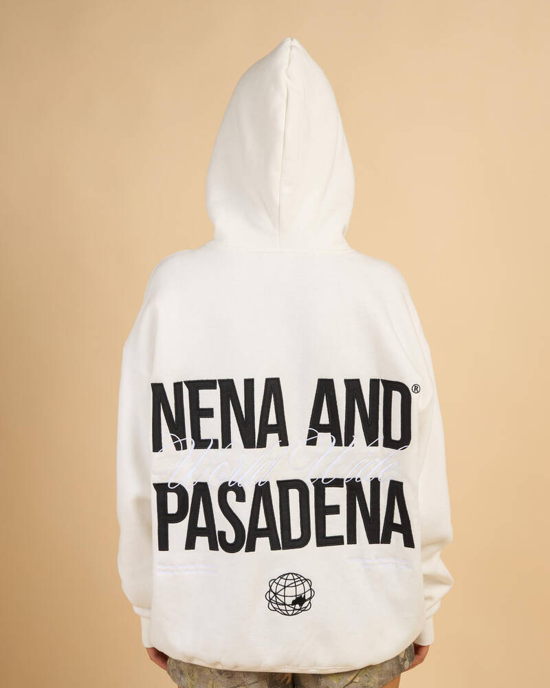 Nena & Pasadena Caution Relaxed Hoodie for Womens
