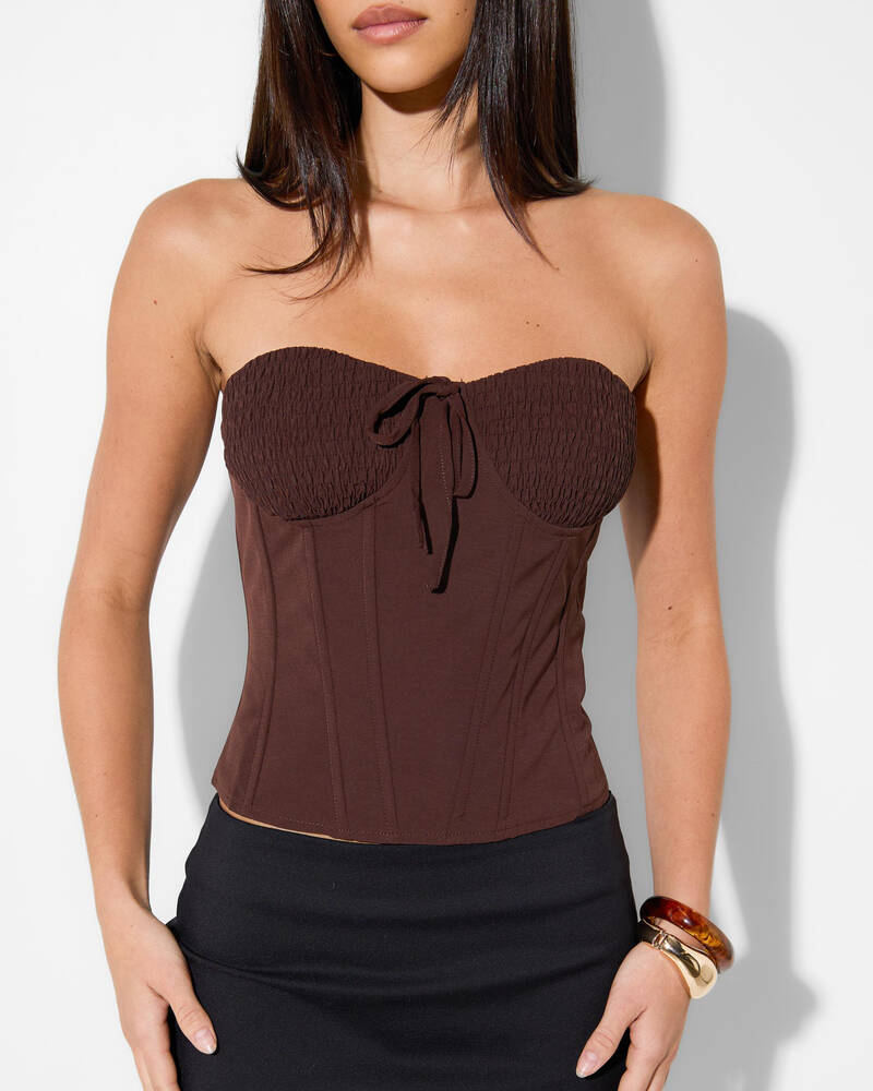 Ava And Ever Brydie Corset Top for Womens