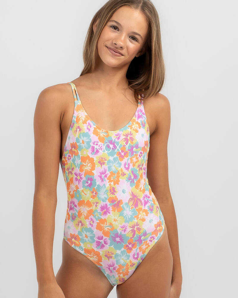 Roxy Girls' Floraya One Piece Swimsuit for Womens