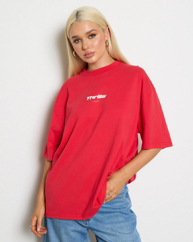 Thrills Arena Oversized T-Shirt for Womens