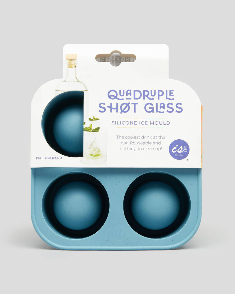 Get It Now Quadruple Shot Glass Mould for Unisex