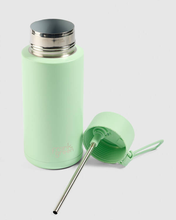 Frank Green 34oz Reusable Bottle with Straw Lid for Unisex