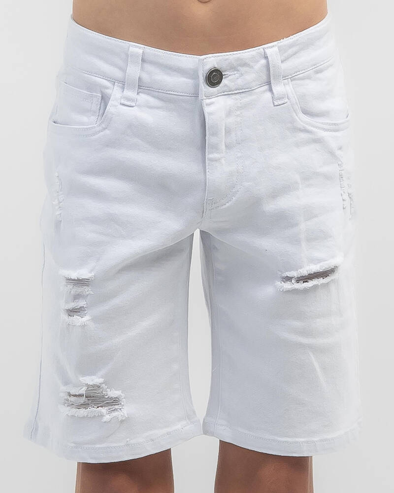 Skylark Boys' Evident Denim Walk Shorts for Mens