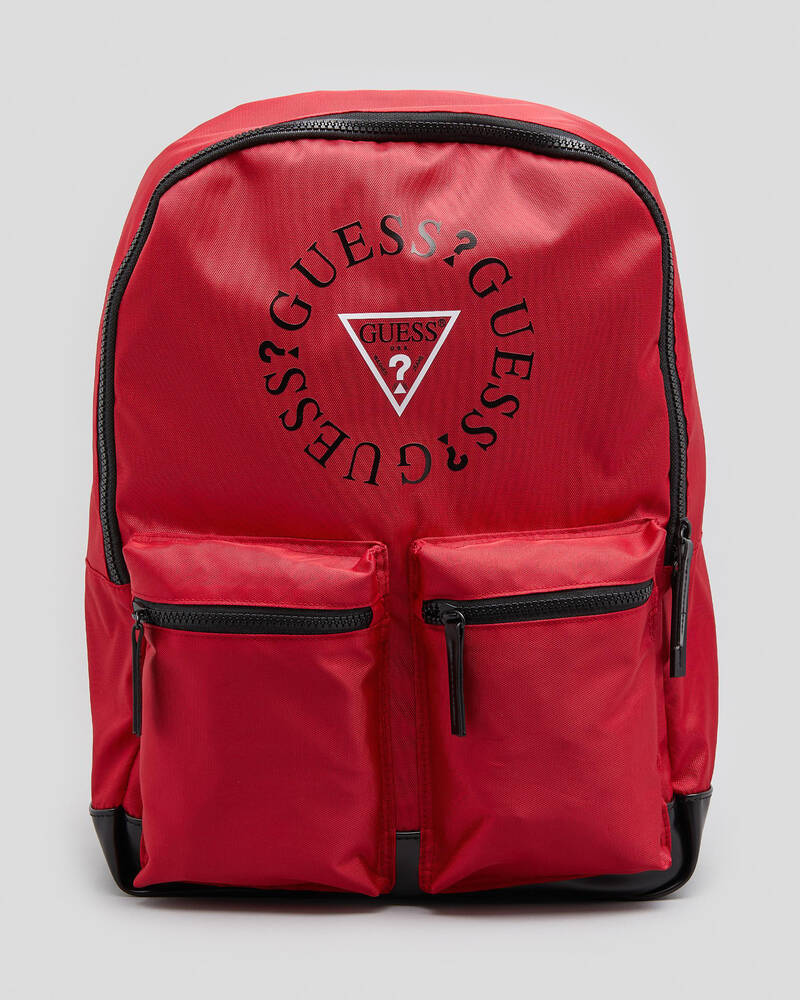 GUESS Jeans Duo Backpack In Red FREE* Shipping & Easy Returns City Beach United States