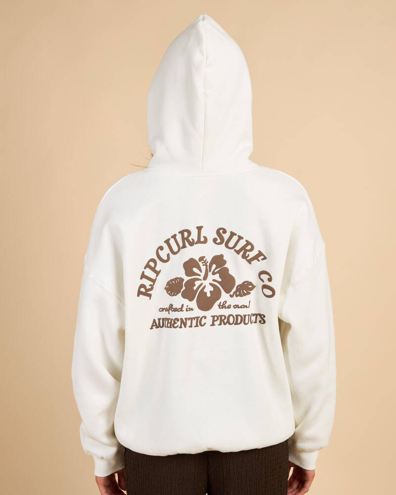 Rip Curl Surf Party Puff Heritage Hoodie for Womens