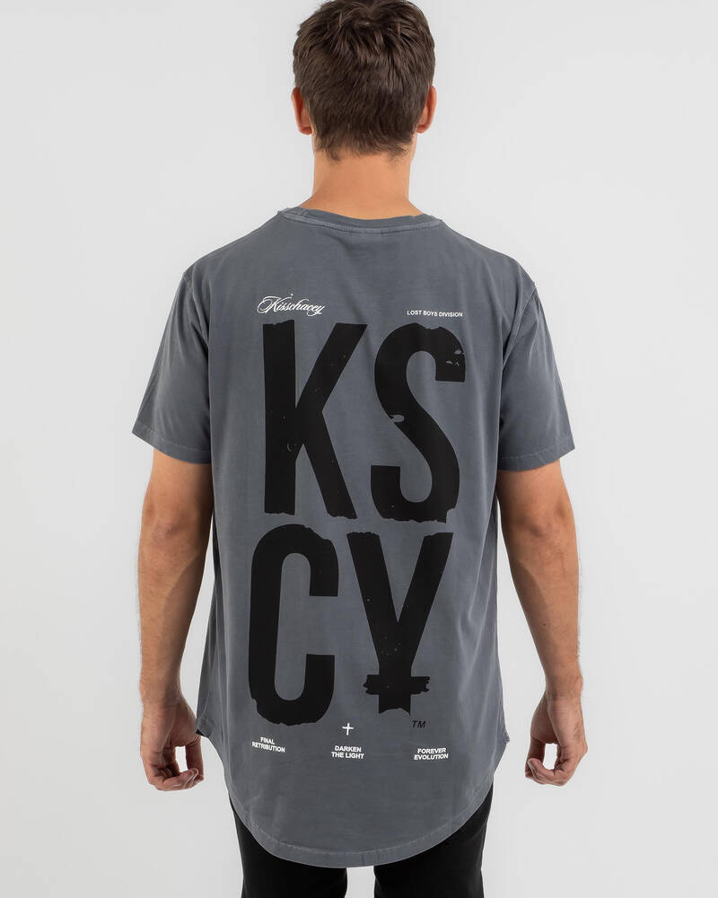 Kiss Chacey California Dual Curved T-Shirt for Mens