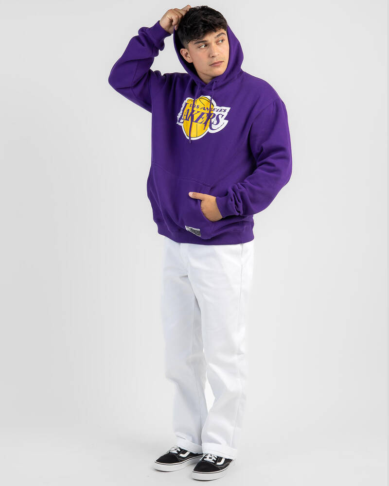 Majestic LA Lakers Logo Hoodie for Mens