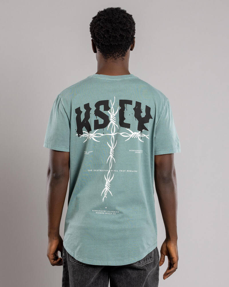 Kiss Chacey Glacier Dual Curved T-Shirt for Mens