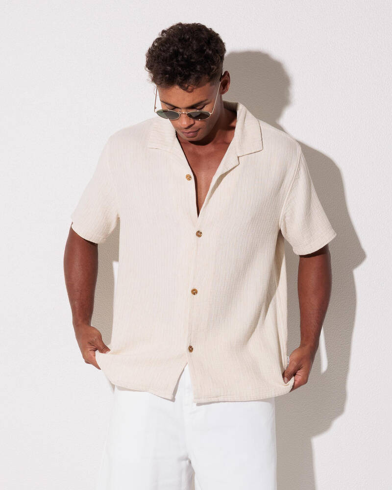 Rhythm Ensenada Short Sleeve Shirt for Mens