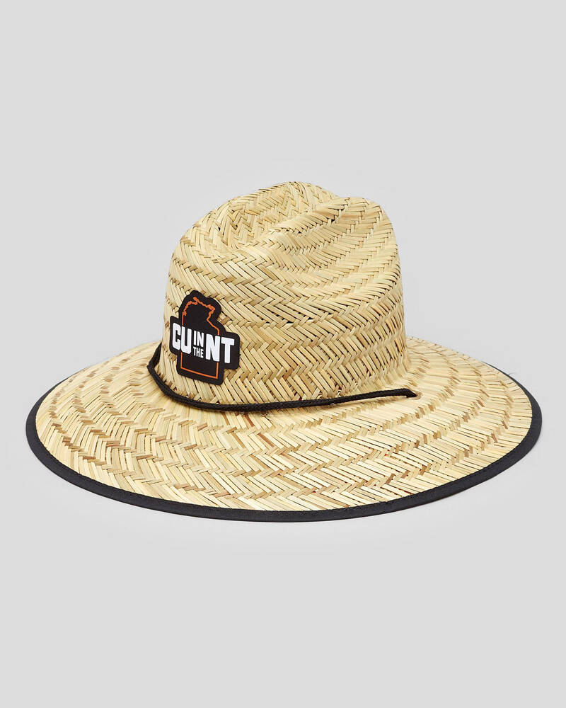 CU in the NT CU In The NT Straw Hat for Mens