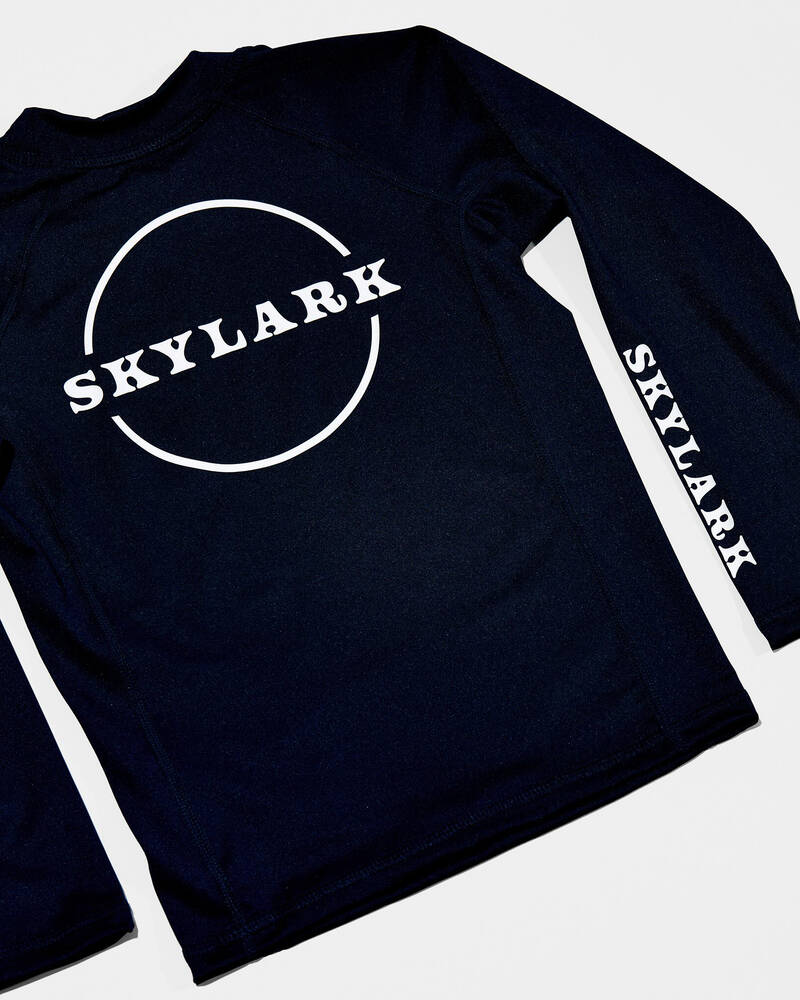 Skylark Toddlers' Submerge Long Sleeve Rash Vest for Mens