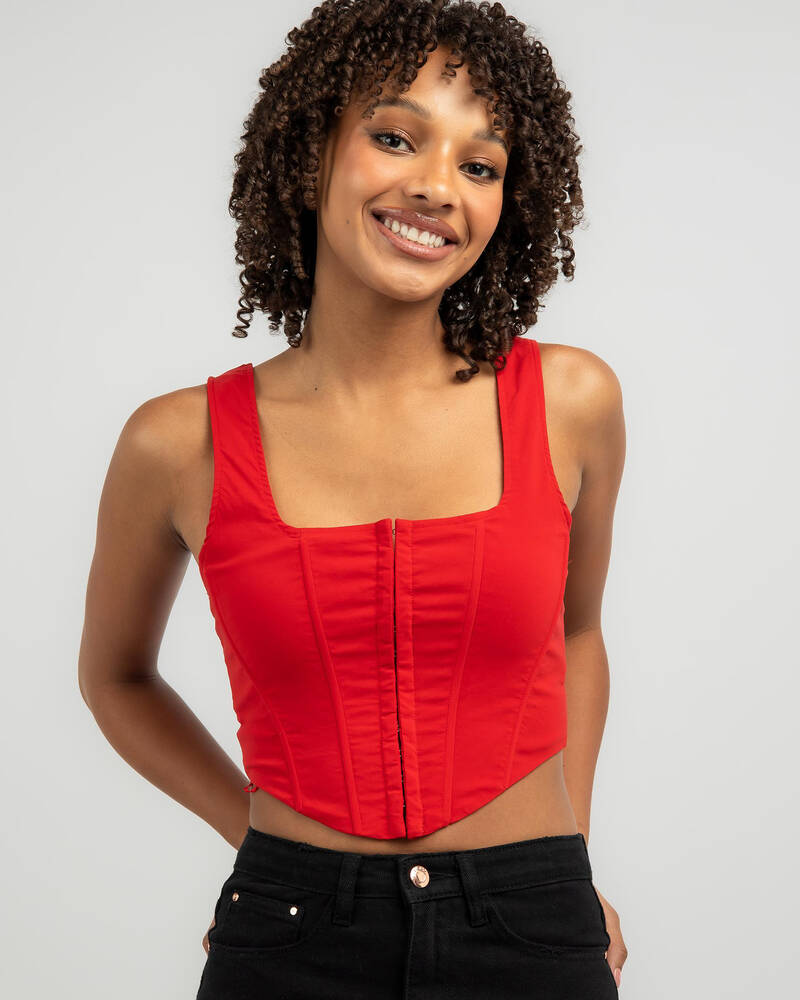 Ava And Ever Rosario Corset Top for Womens