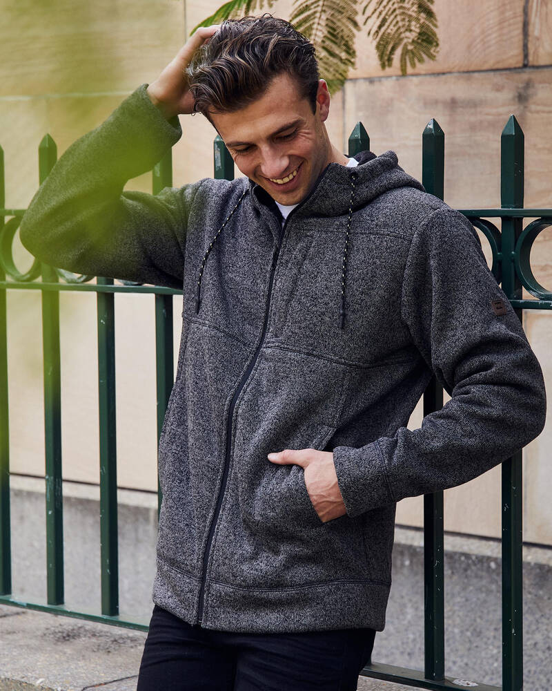 Billabong Boundary Sherpa Hooded Jacket for Mens