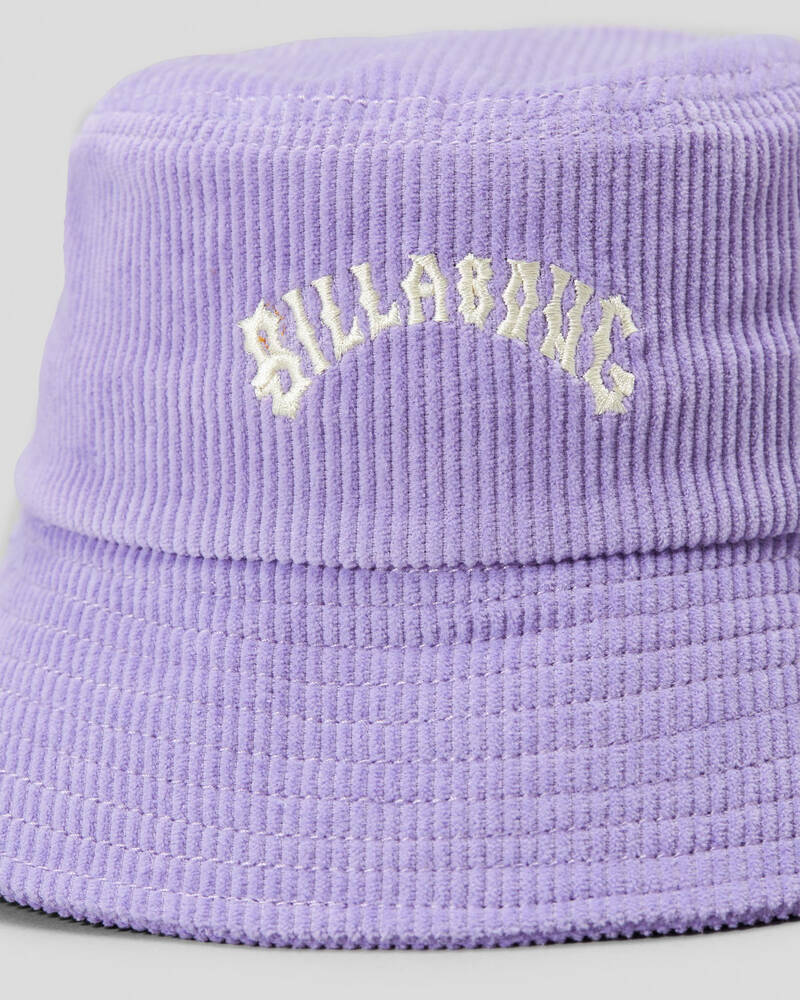 Billabong Girls' CB Good Vibes Cord Bucket Hat for Womens