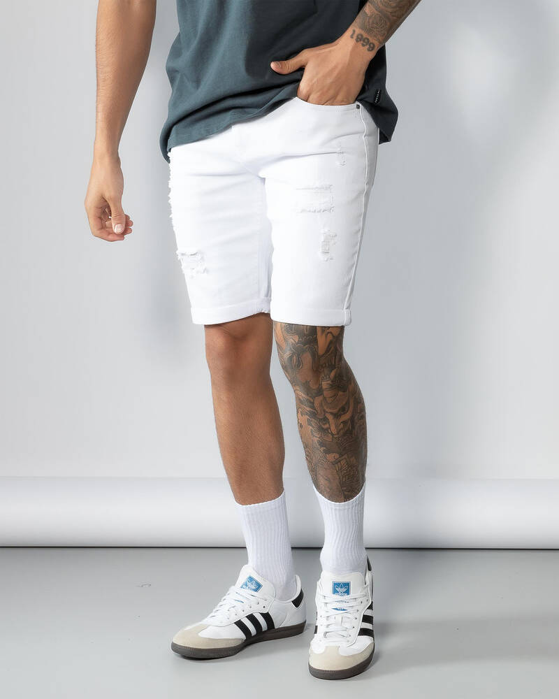 Skylark Absurd Denim Shorts for Mens