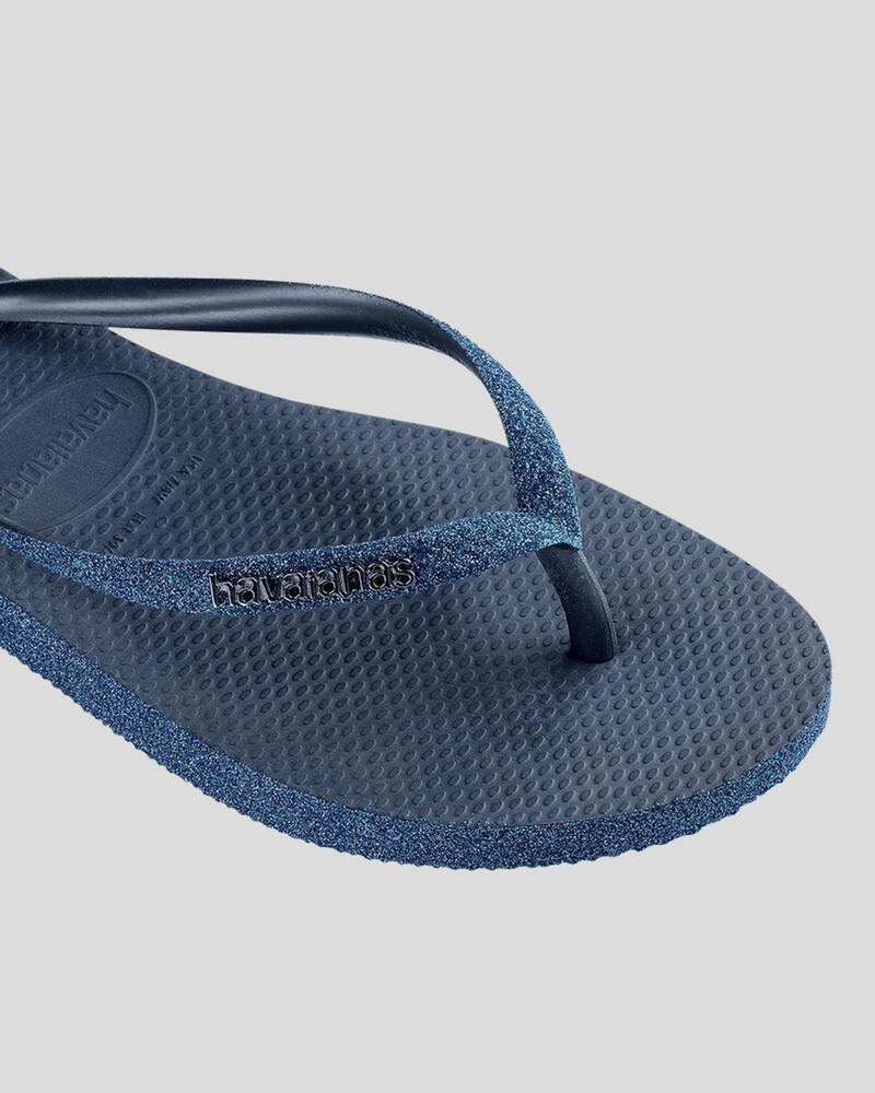 Havaianas Slim Sparkle Thongs for Womens