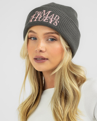 The Mad Hueys Speeding Hueys Relaxed Beanie for Womens image number null