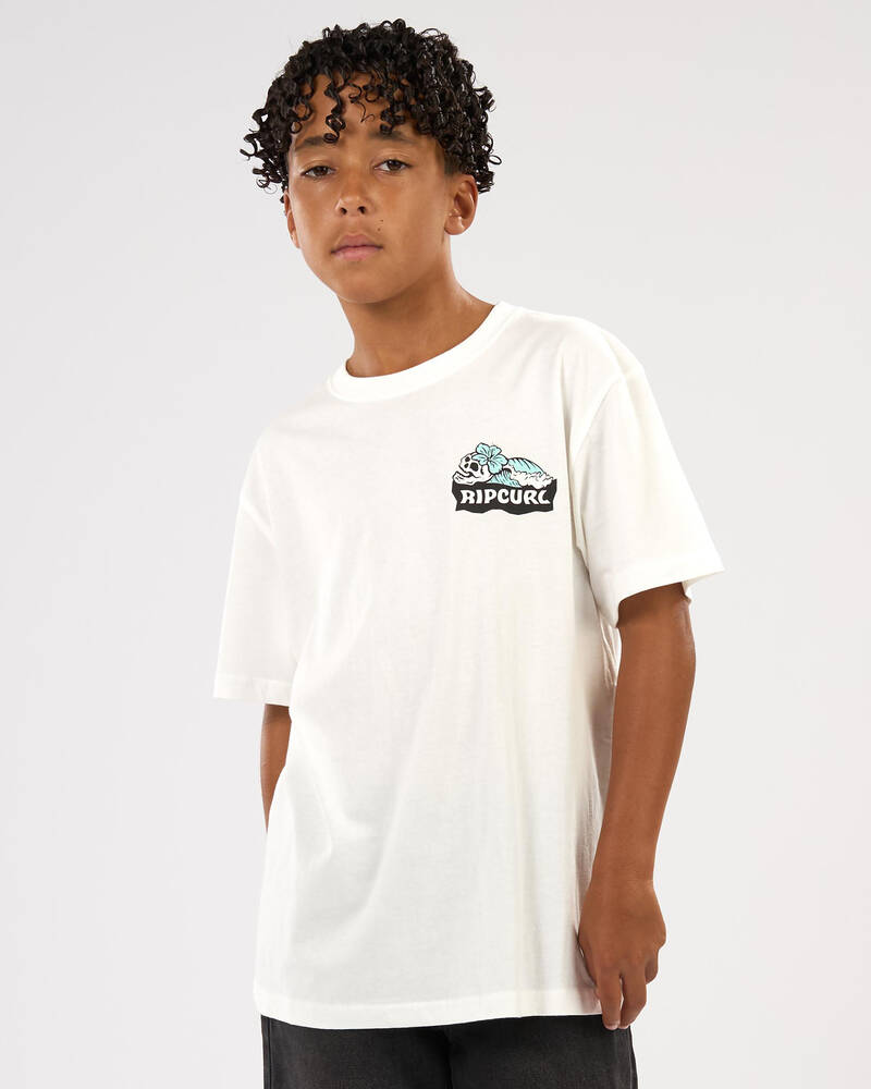 Rip Curl Boys' Sunset Sesh Art T-Shirt for Mens
