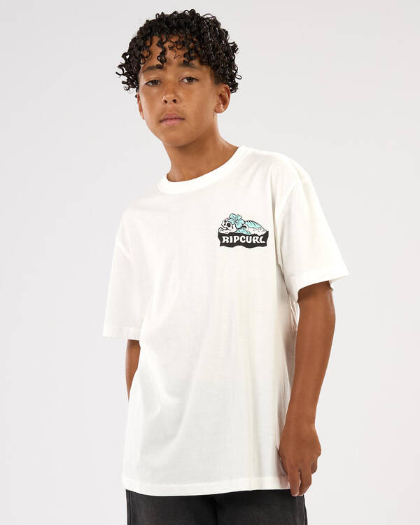 Rip Curl Boys' Sunset Sesh Art T-Shirt for Mens