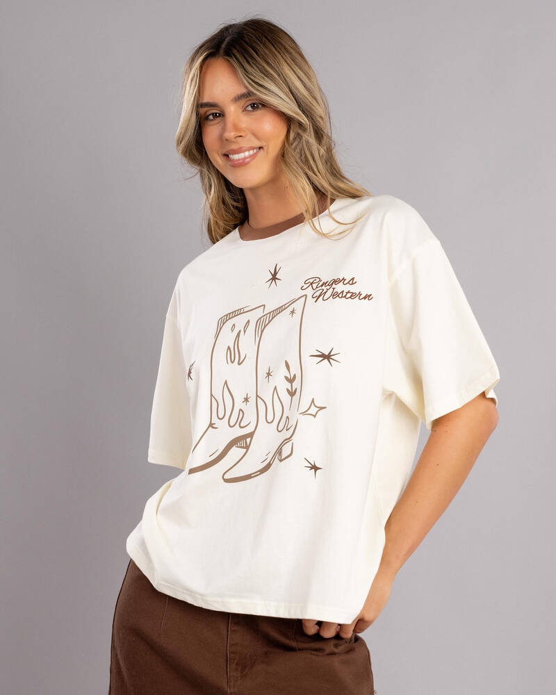 Ringers Western Cody Oversized T-Shirt for Womens