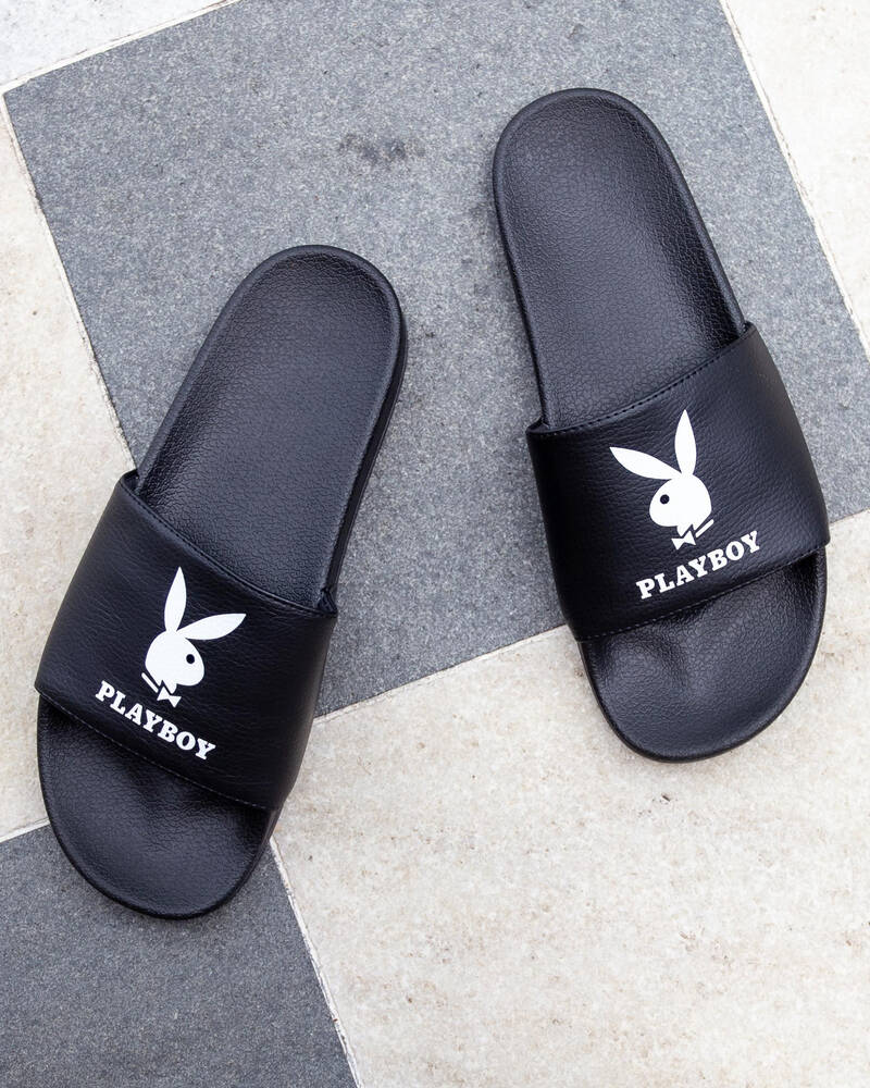 Playboy Grotto Slides for Mens