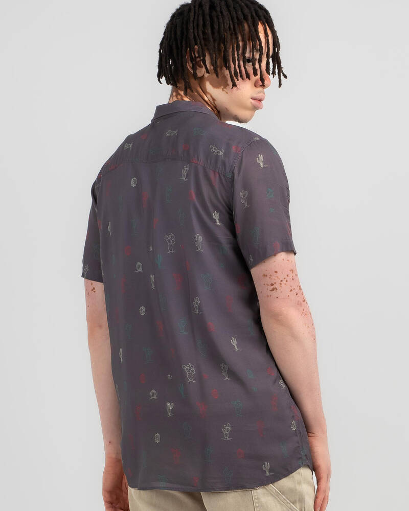 Lucid Cactus Short Sleeve Shirt for Mens