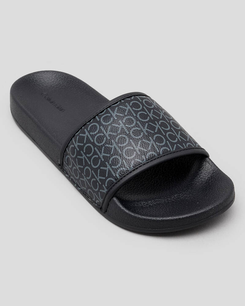 Calvin Klein Pool Slide Sandals for Womens