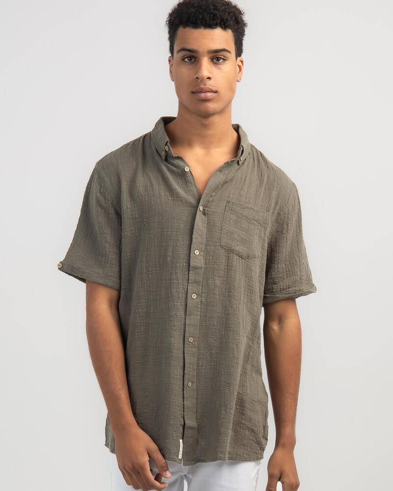 Lucid Woven Short Sleeve Shirt for Mens