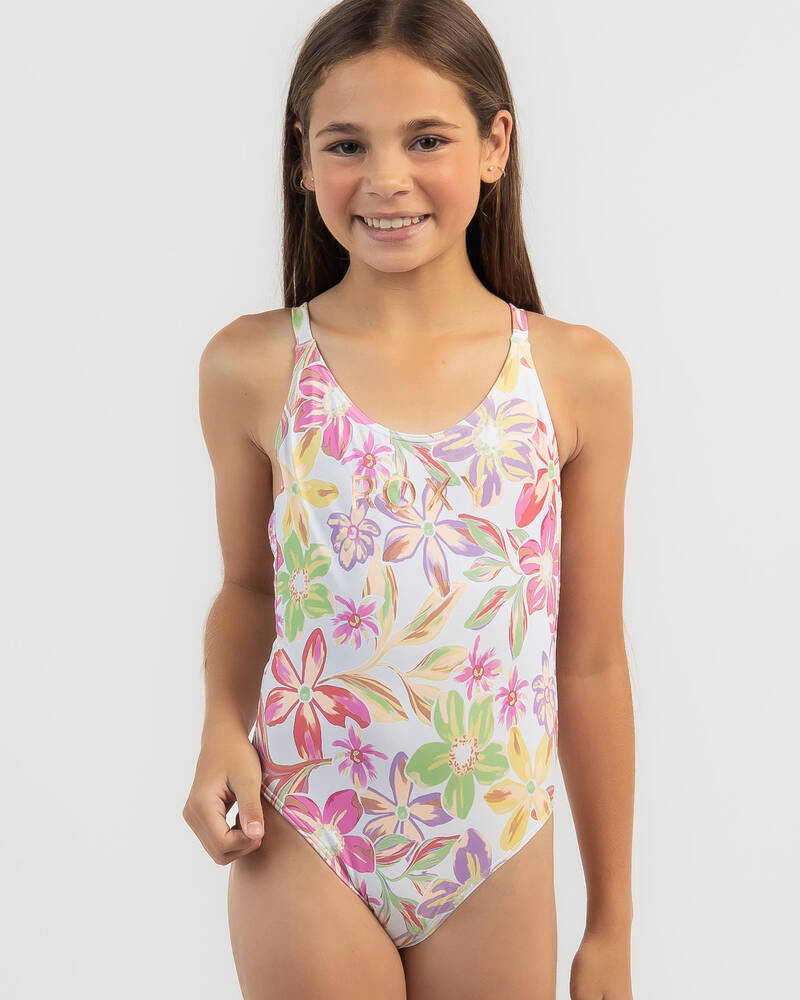 Roxy Girls' Tropical Time One Piece Swimsuit for Womens