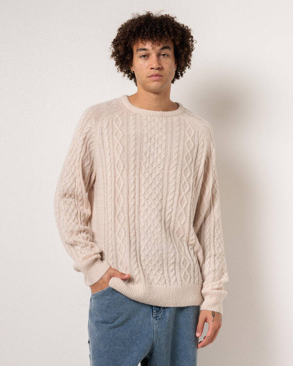 Rhythm Mohair Fisherman's Knit for Mens