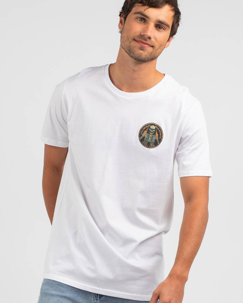 Salty Life Less Thinking T-Shirt for Mens image number null