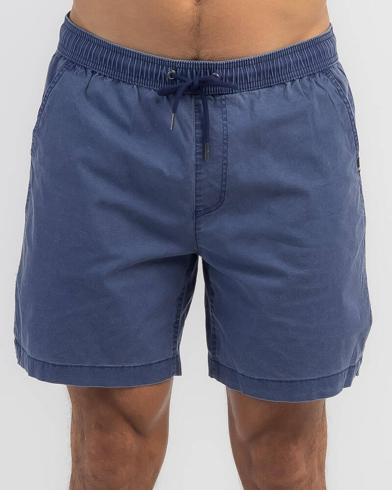Quiksilver Taxers Elastic Waist Shorts for Mens