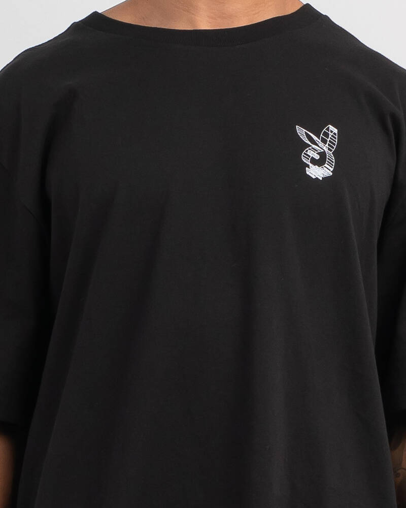 Playboy 3D Stacked T-Shirt for Mens