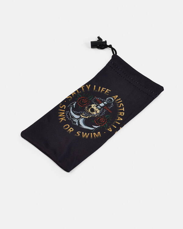 Salty Life Sink Or Swim Sunglasses Soft Case for Mens