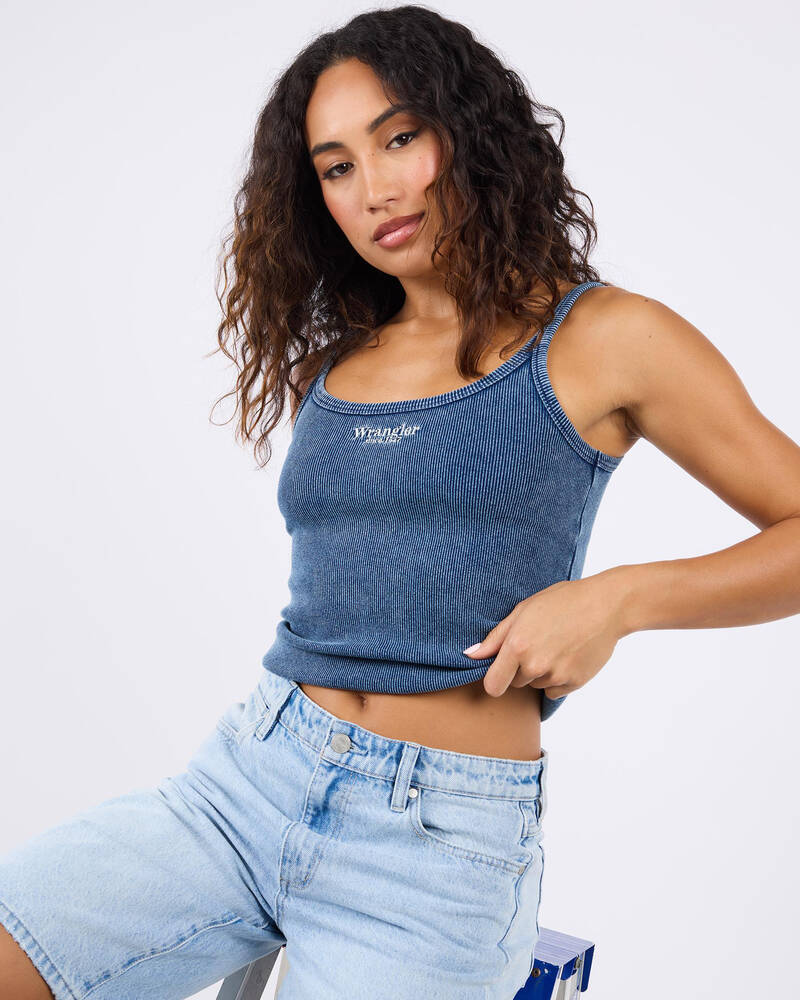 Wrangler Rising Staple Cami Top for Womens