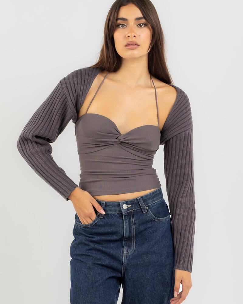 Ava And Ever Matilda Knit Shrug for Womens