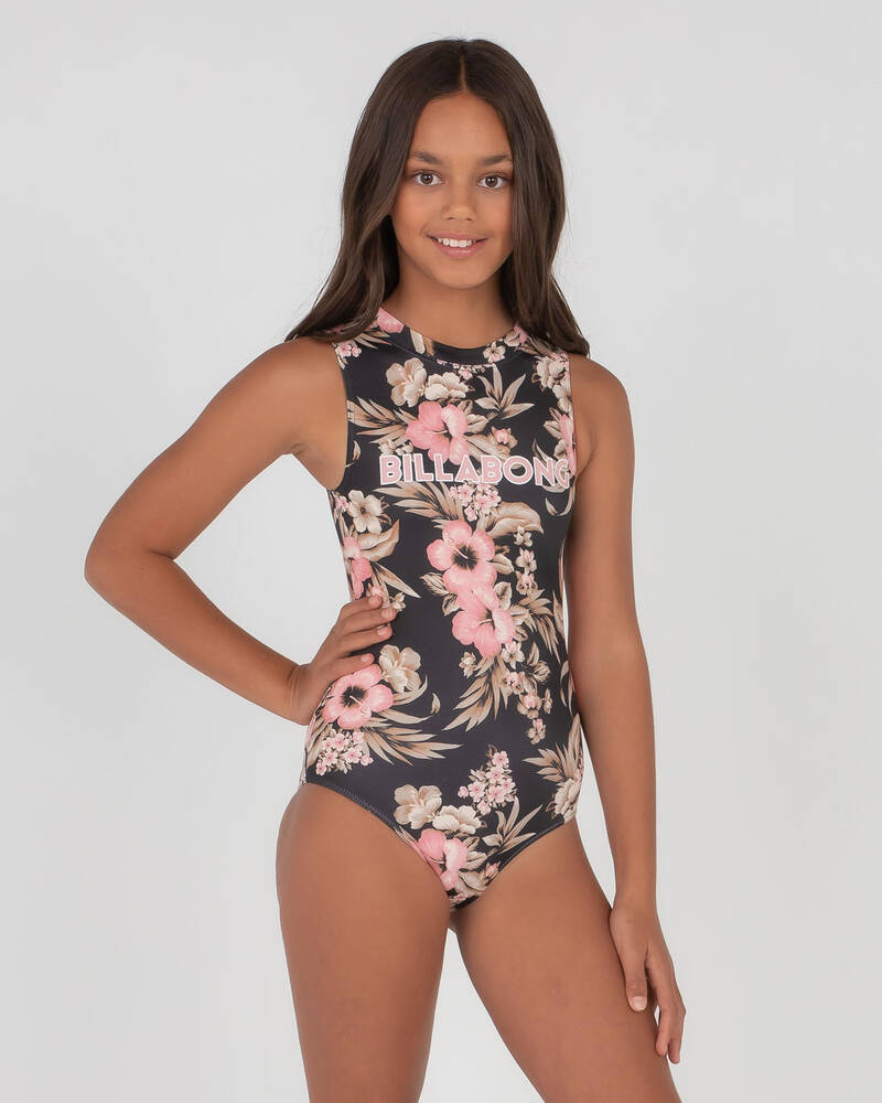 Billabong Girls' Summertime One Piece Swimsuit for Womens
