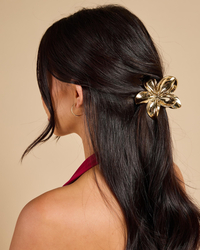 Karyn In LA Frangipani Hair Claw Clip for Womens image number null
