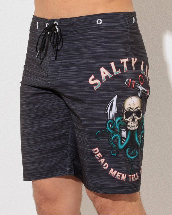 Salty Life Harbour Line Board Shorts for Mens