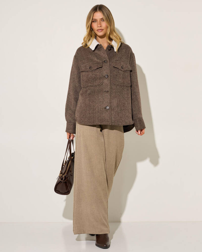 Mooloola Cash Shacket for Womens
