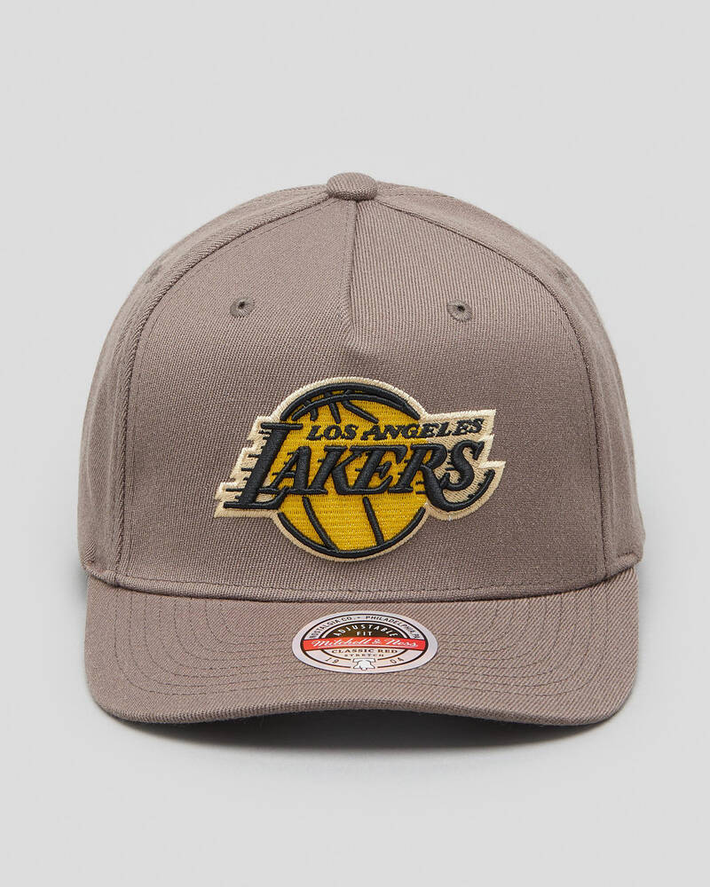 Mitchell & Ness Los Angeles Lakers Diamond One Redline Cap for Mens