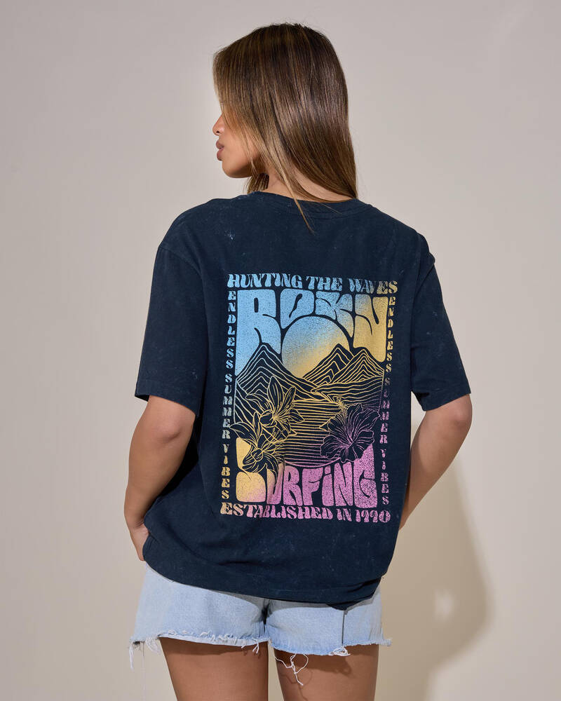 Roxy Sunny Oversized T-Shirt for Womens