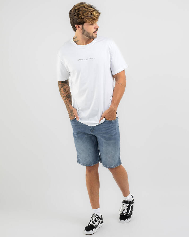 JS Industries Text T-Shirt for Mens