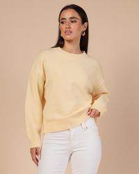 Mooloola Horizon Crew Knit Jumper for Womens image number null