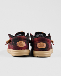 HEYDUDE Wally Cozy Plaid Shoes for Mens image number null