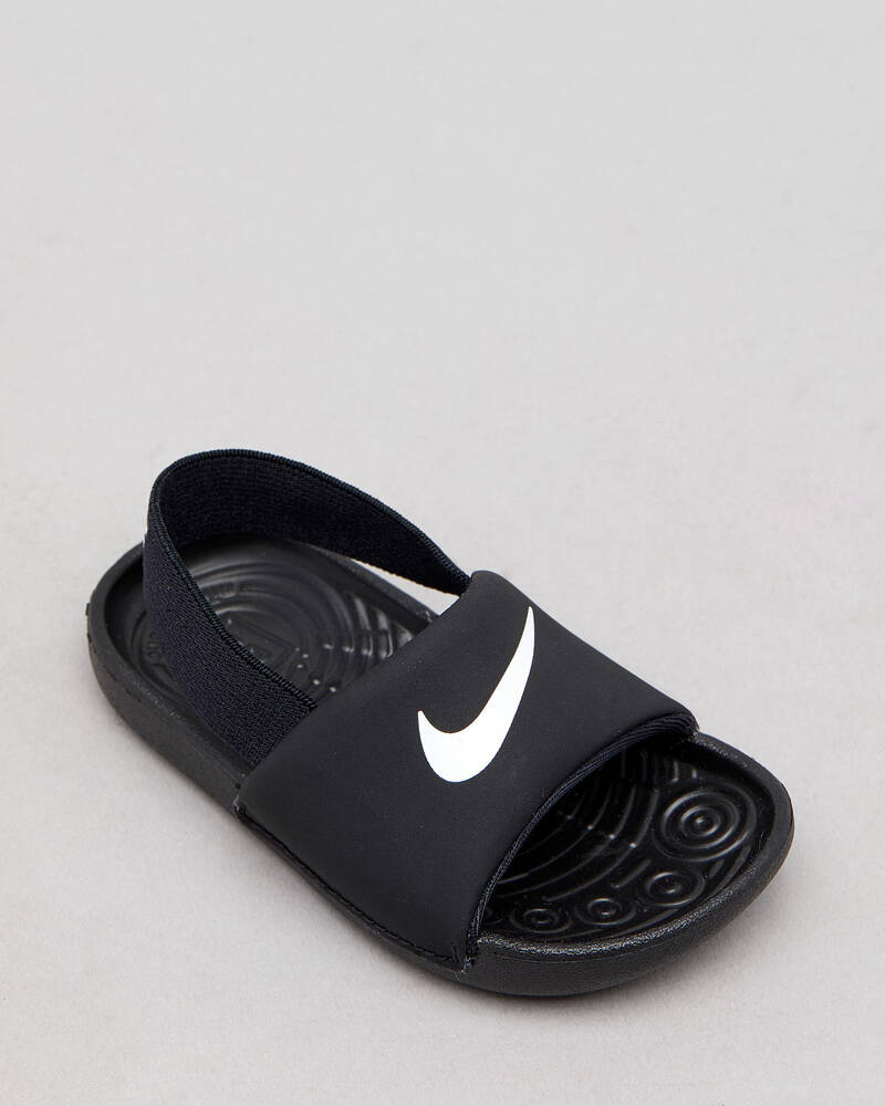 Nike Toddlers Kawa Slides In Black/white - Fast Shipping & Easy Returns ...