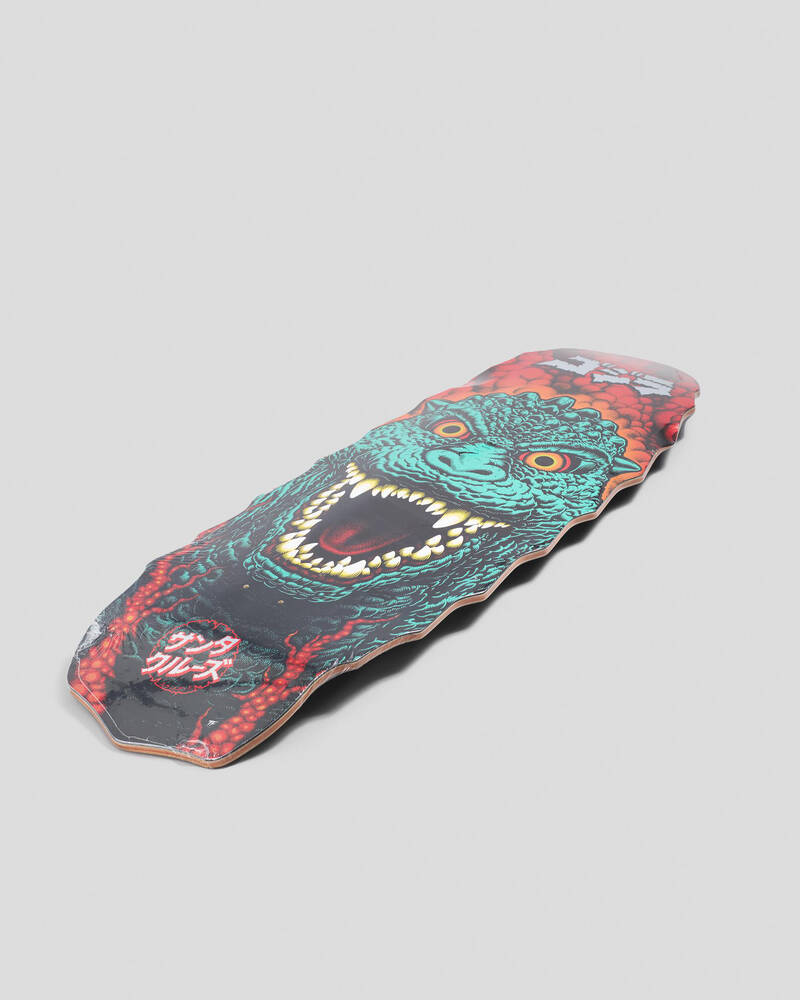 Santa Cruz Godzilla Destroyer 11" Skateboard Deck for Unisex