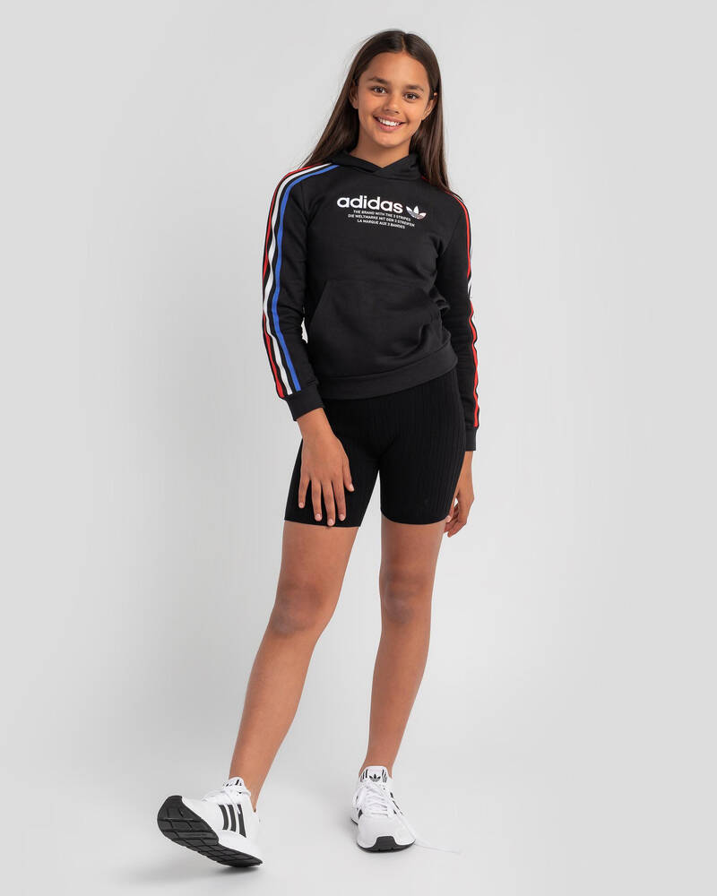 adidas Girls' Adicolour Hoodie for Womens